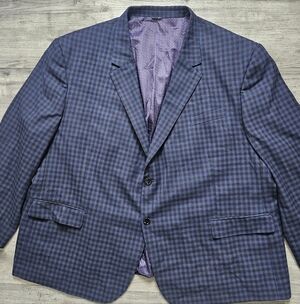 OAK HILL Blazer Plaid 4XL 58R jacket